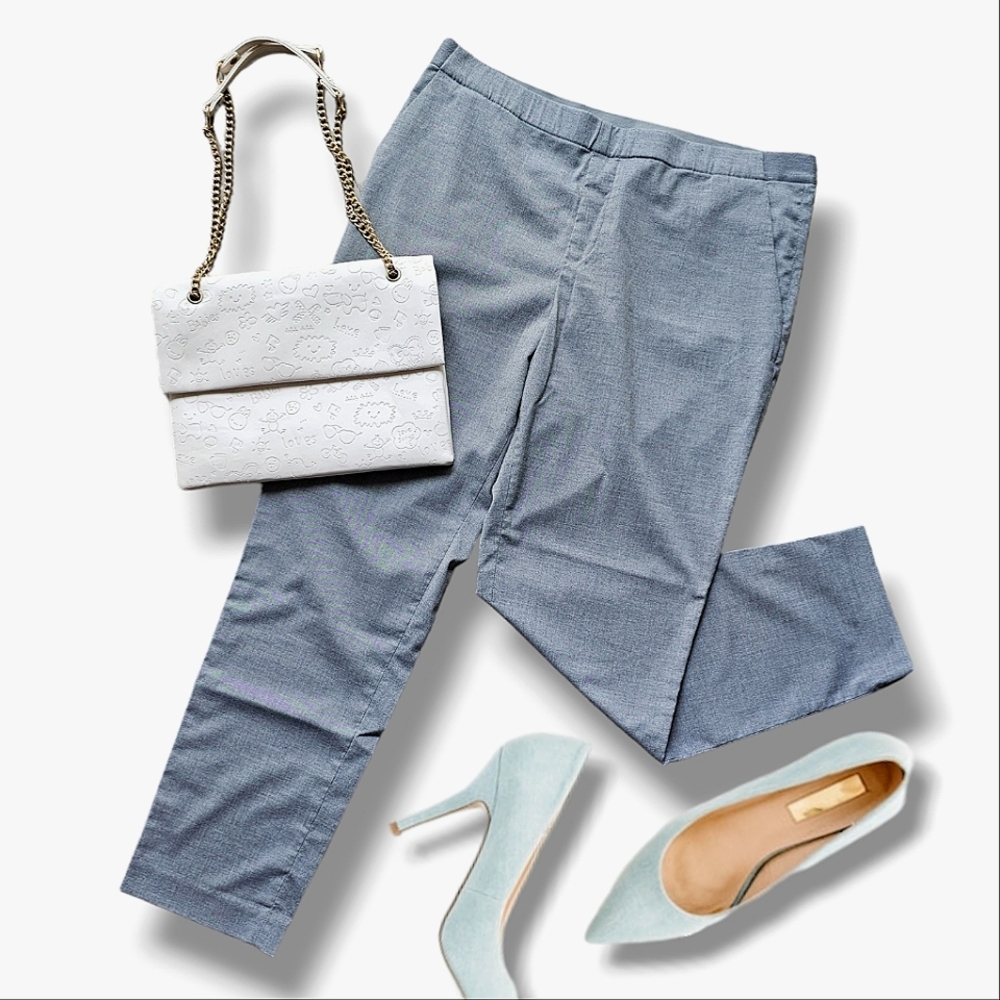 UNIQLO Pull on Pattern Smart Dress Pants